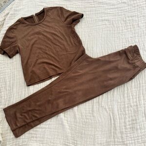 Zara suede set